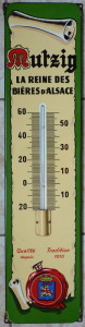 Mutzig thermometre
