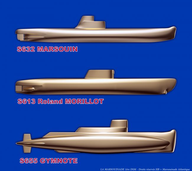 1ère D.S.M (Division de sous-marins) de la Marsouinade Atlantique