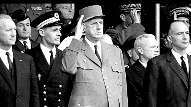1er juin 1958, de Gaulle ...