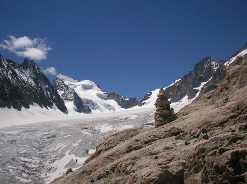 glacier des écrins juillet 2007