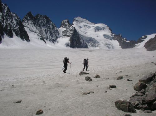 glacier des écrins Juillet 2007