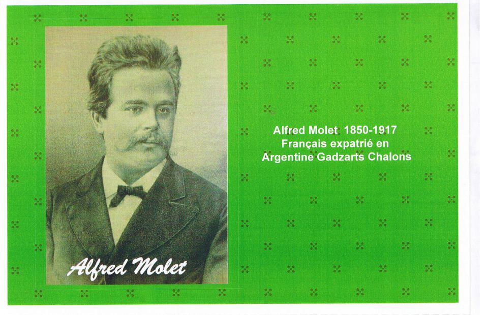 Alfred Molet  - timbres-hommes-célébres