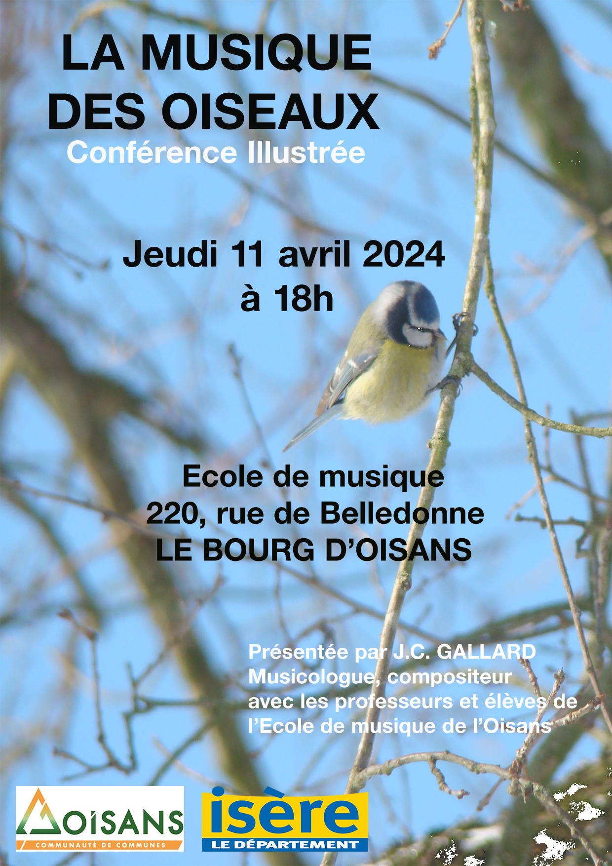 Conference Musique des oiseaux