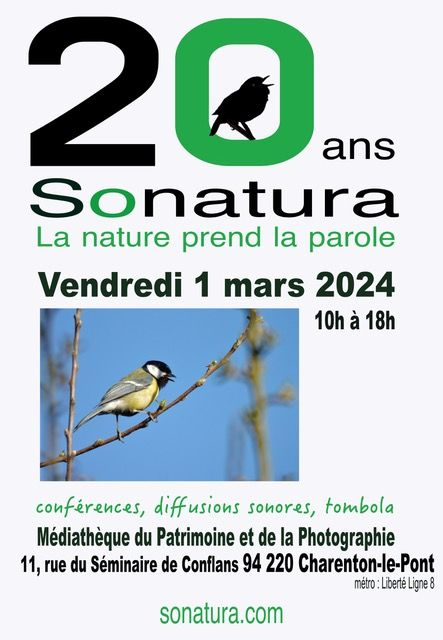 SONATURA 20 ans Affiche