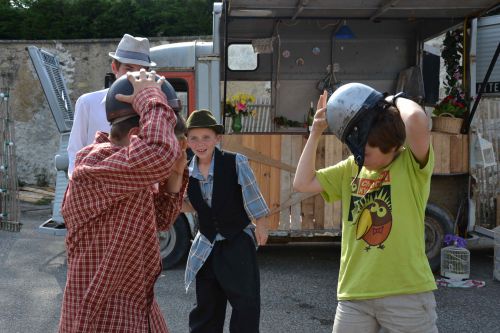 Des enfants délurés