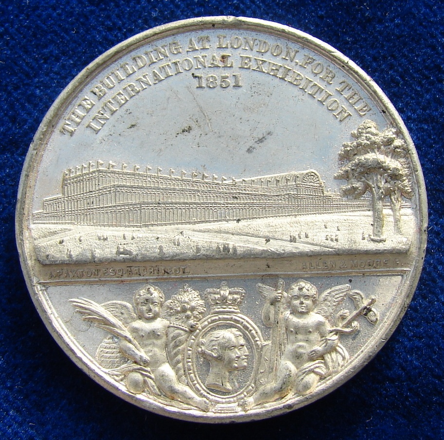 1851_Medal_Crystal_Palace_World_Expo_London,_obverse