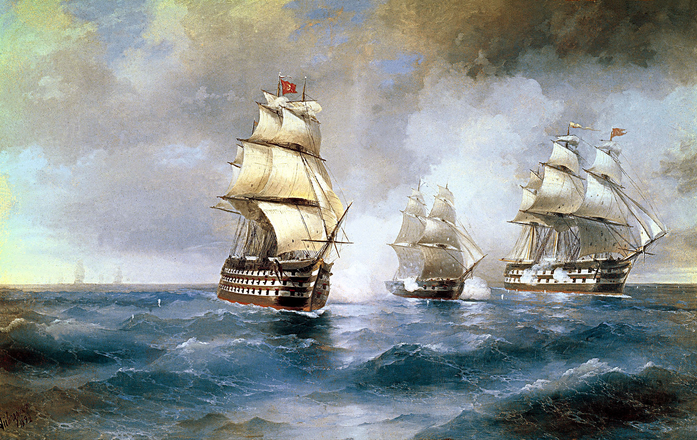 Aivazovsky,_Brig_Mercury_Attacked_by_Two_Turkish_Ships_1892