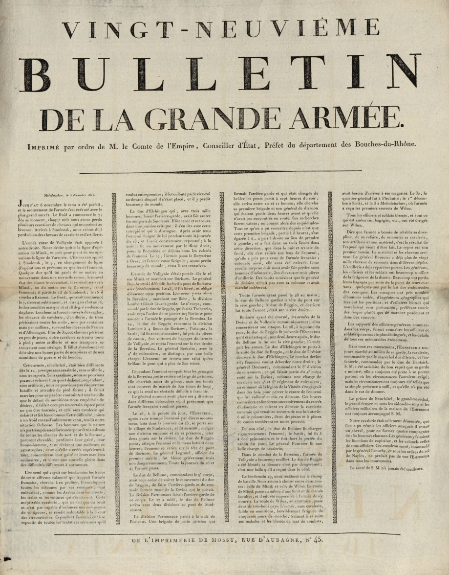 Vingt-neuvième_bulletin_de_la_Grande_Armée