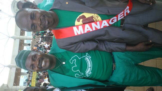 le saphir Gbaguidi et le nouveau manager Tossou!!