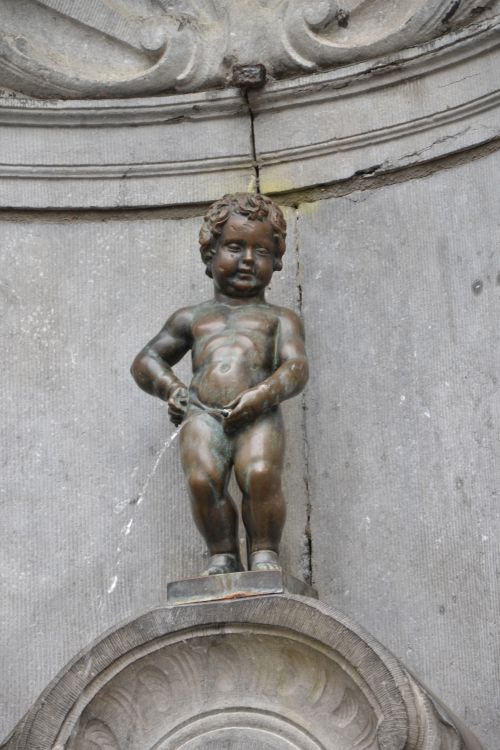 le célèbre Manneken Pis