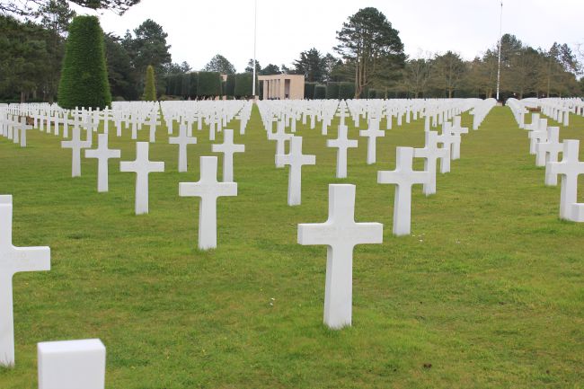 le cimetière américain