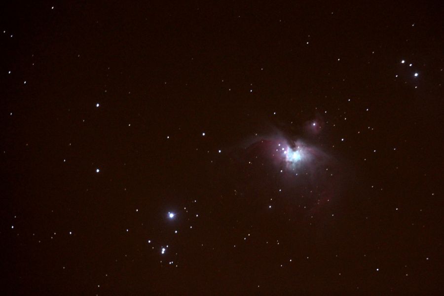 Nébuleuse d'Orion prise au télescope le 07/02