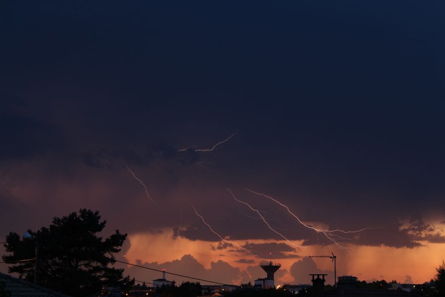 Orage du 7 août et ses éclairs