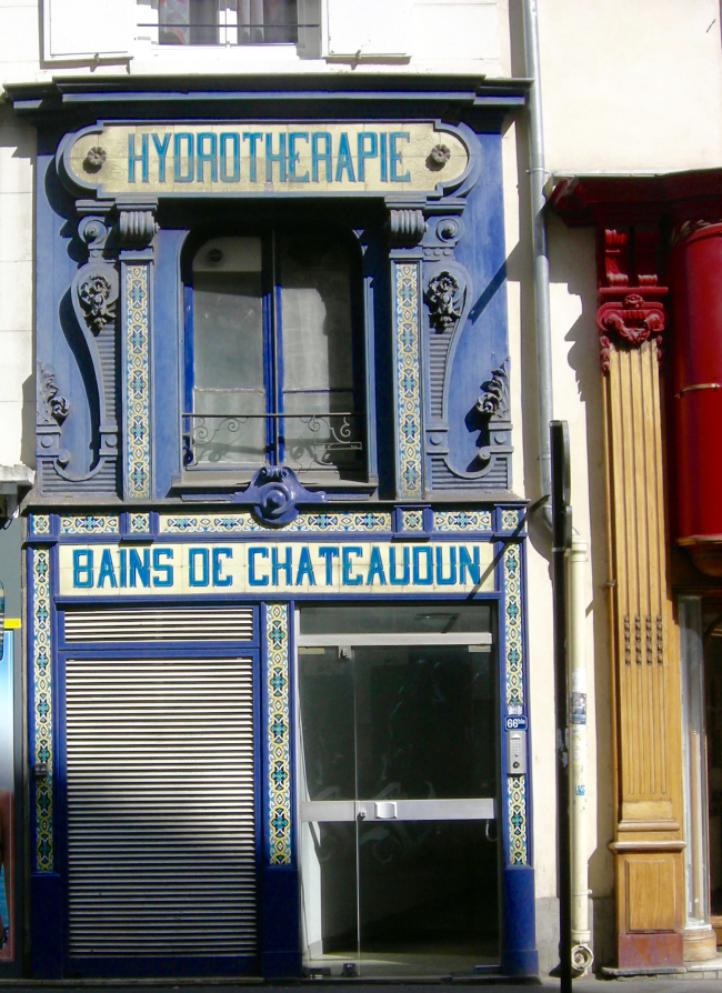 PARIS 9ème - LES BAINS DE CHATEAUDUN, RUE DU FBG MONTMARTRE