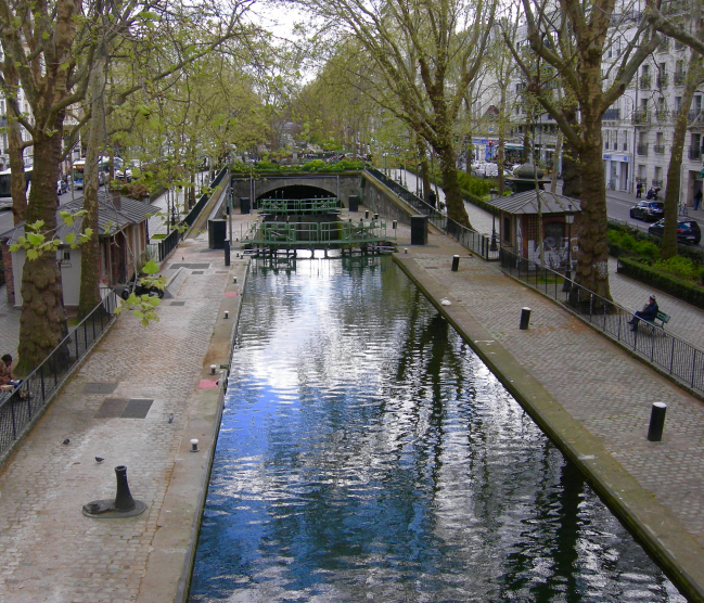 PARIS 10ème - LE CANAL SAINT MARTIN