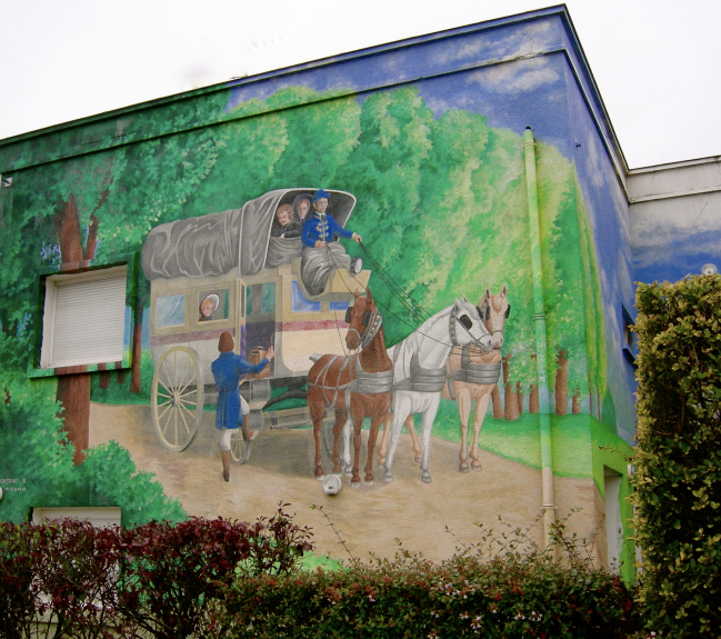 La vieille poste à PARAY VIEILLE POSTE