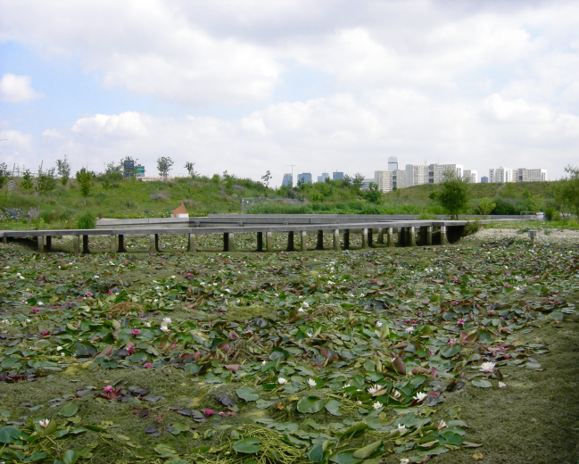 Parc du chemin de l'île à NANTERRE