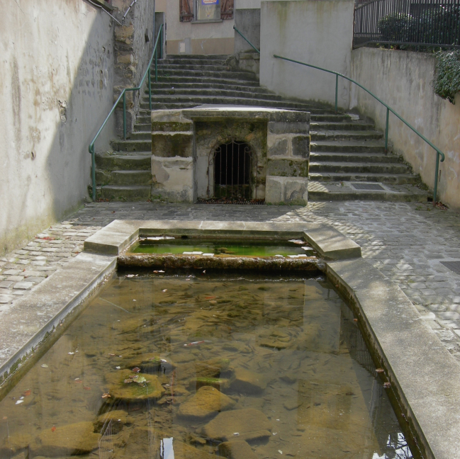 Exutoire des sources du coteau à MEUDON