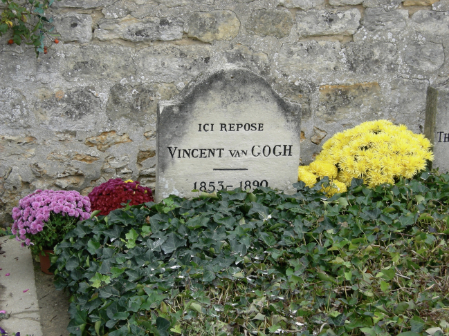 Tombe de Vincent Van Gogh à AUVERS SUR OISE
