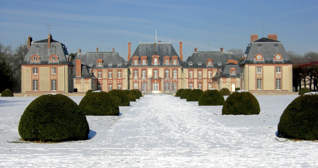 Le chateau de Breteuil à CHOISEL