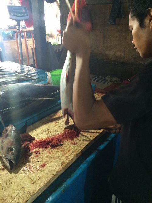 Petite balade au marché aux poissons de Jimbaran...(1)