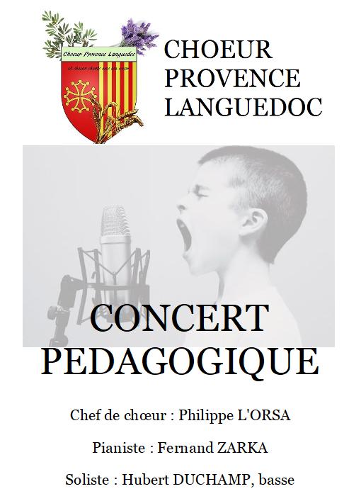 Concerts Pédagogiques à Beaucaire lundi 15 avril 2019.
Les enfants sont intéressés, passionnés et pour certains, de véritables connaisseurs de la musique et du solfège.
Nous avons encore passer un agréable moment.