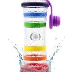 Bouteille i9 eau vivante, informée et structurée - bouteille en verre sans  BPA, eau detox, jus, smoothies,... - bien-être