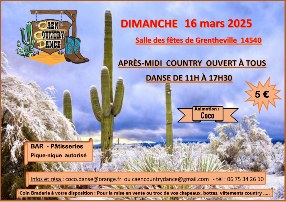 Affiche bal 16 mars