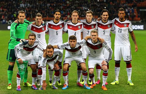 L'équipe d'Allemagne 2014