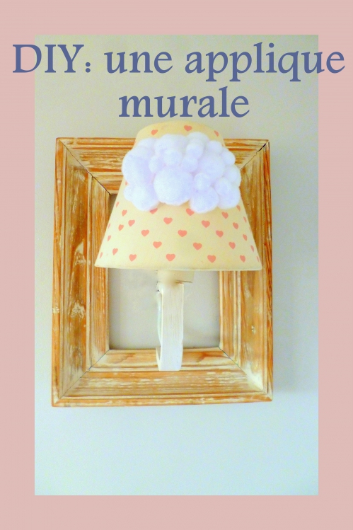 DIY une applique murale www.mon-carnet-deco.com