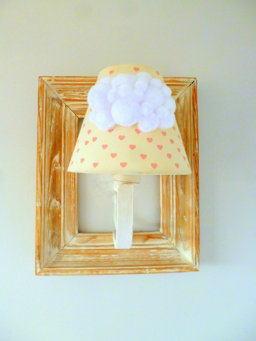 DIY une applique murale www.mon-carnet-deco.com