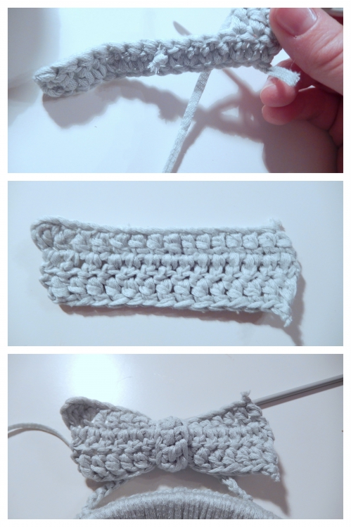 Fabriquer un nœud au crochet