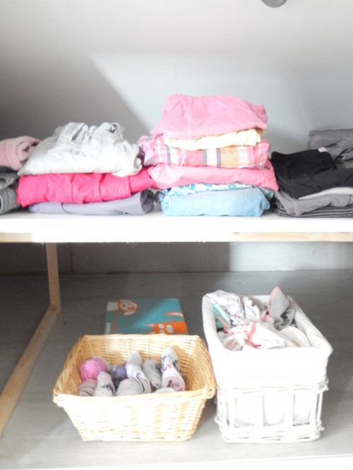 organisation une chambre d'enfant sous les combles 2