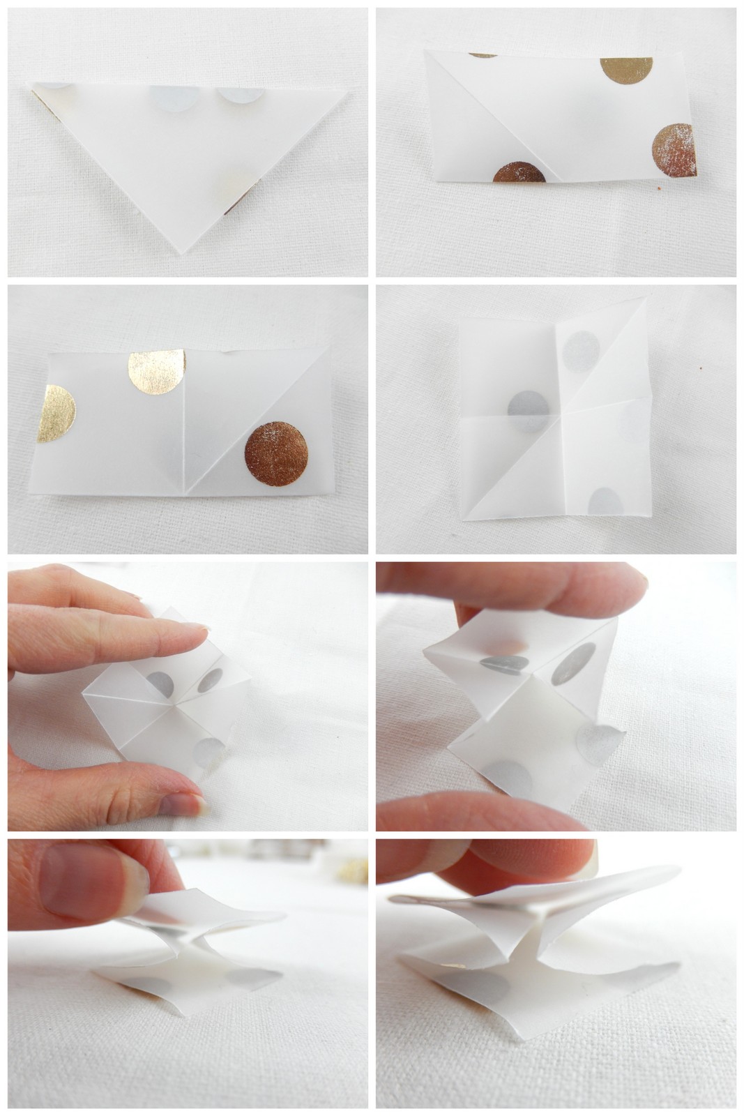 diy une étoile en origami 2