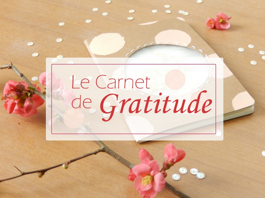 Le carnet de gratitude