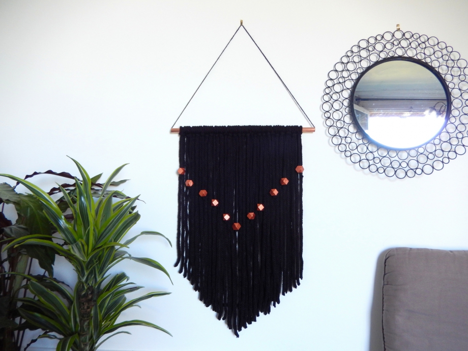 diy un tissage mural facile 