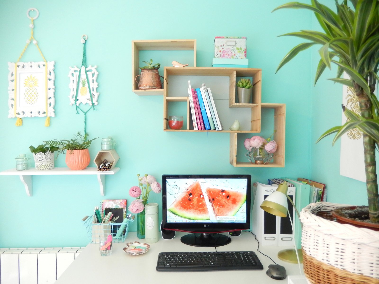 deco un bureau tropical 2