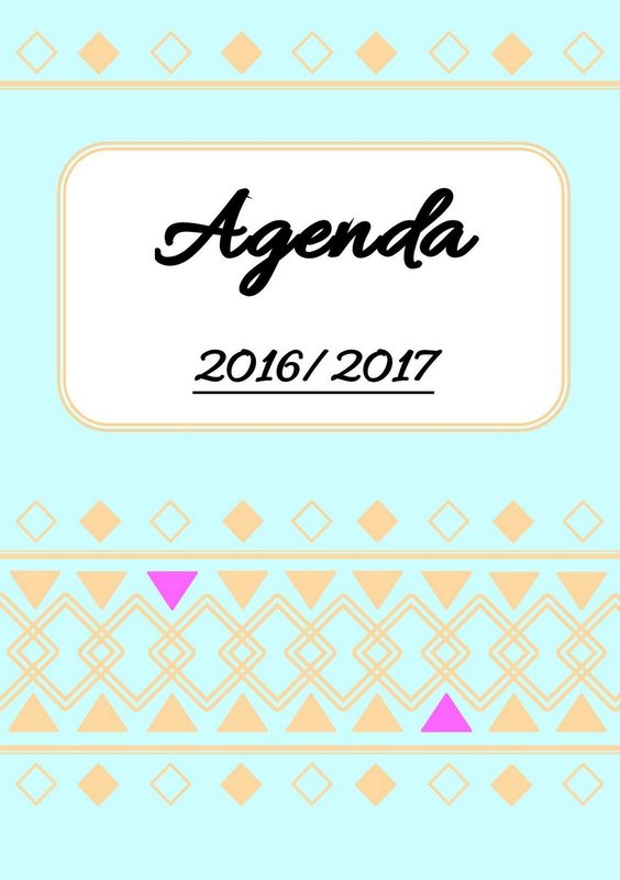 agenda 2016 / 2017 format a5 à imprimer gratuitement 6