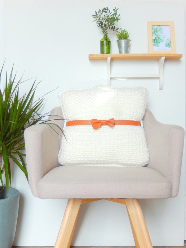 diy un coussin au crochet et sa ceinture 1