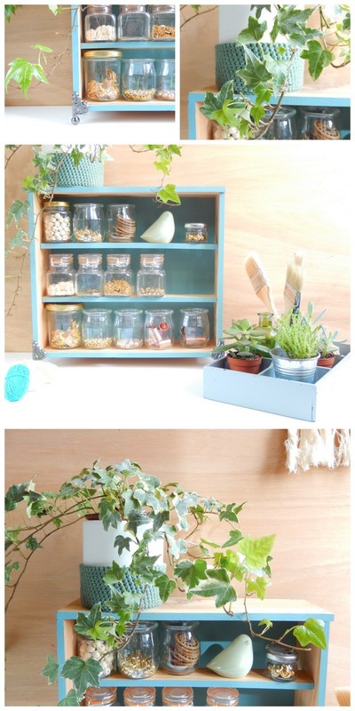 diy une etagere de rangement recup 3