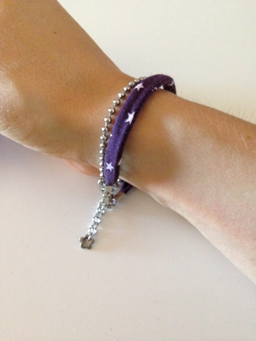 Bracelet liberty violet étoilé.JPG