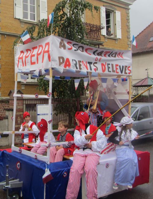 La 1ère participation de l'Apepa au défile du messti d'Offendorf 2014