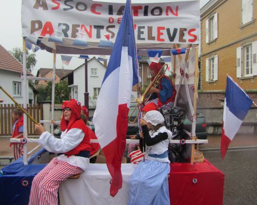 La 1ère participation de l'Apepa au défile du messti d'Offendorf 2014