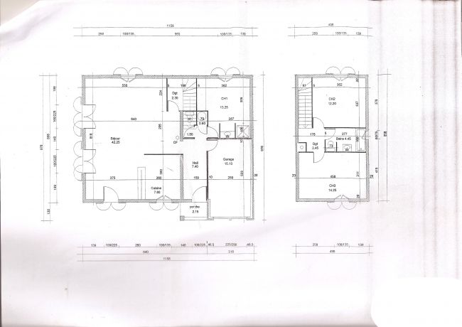 plan de la villa