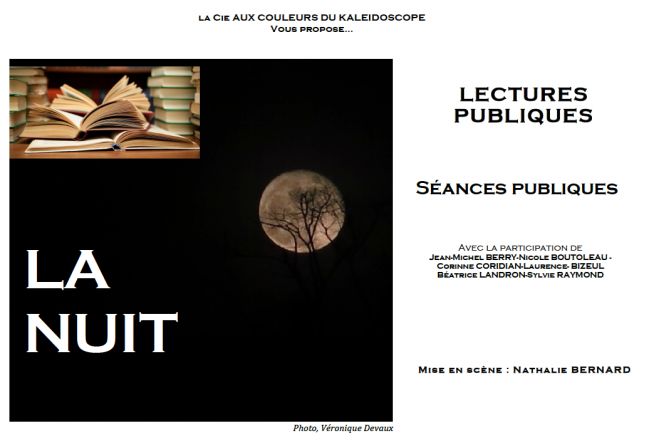 LECTURES PUBLIQUES - Avril 2018