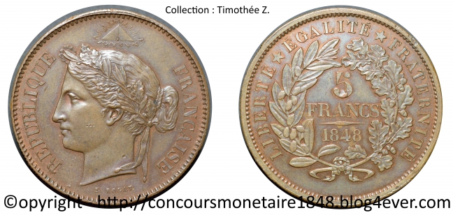 5 francs 1848 - Concours Rogat - Cuivre.jpg