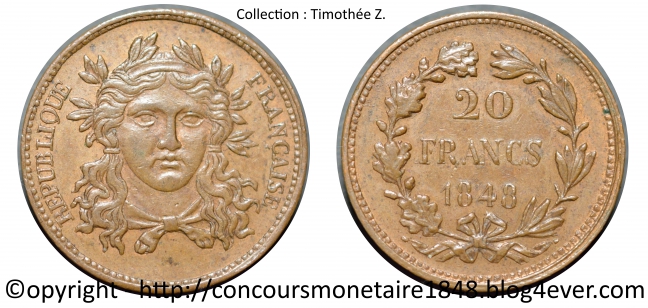 20 francs 1848 - Concours Gayrard(2) - Cuivre .jpg