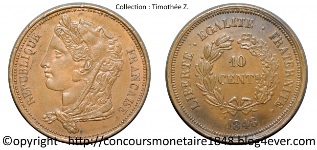 10 centimes 1848 - Concours Gayrard - Cuivre.jpg
