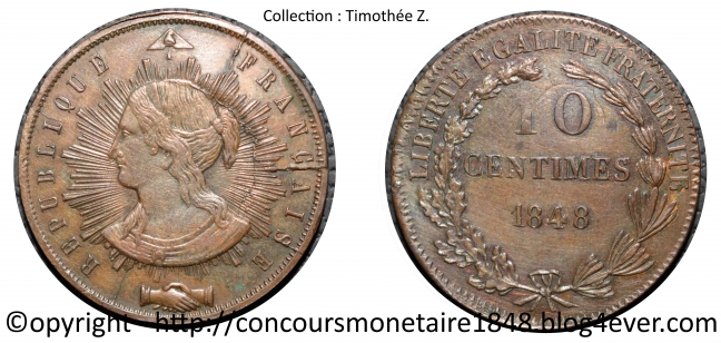 10 centimes 1848 - Concours Pillard - Cuivre.jpg