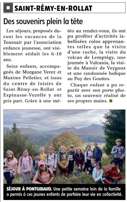 ARTICLE CAMP ST REMY AUTOMNE